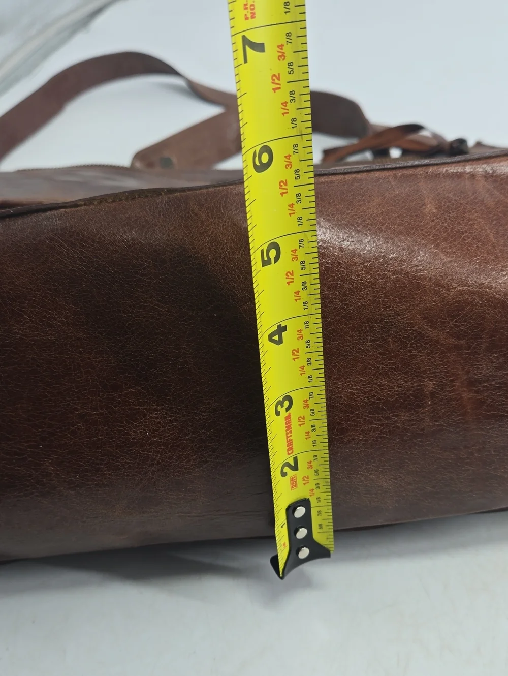 Maurizio Taiuti Brown Leather Satchel Made In Italy
